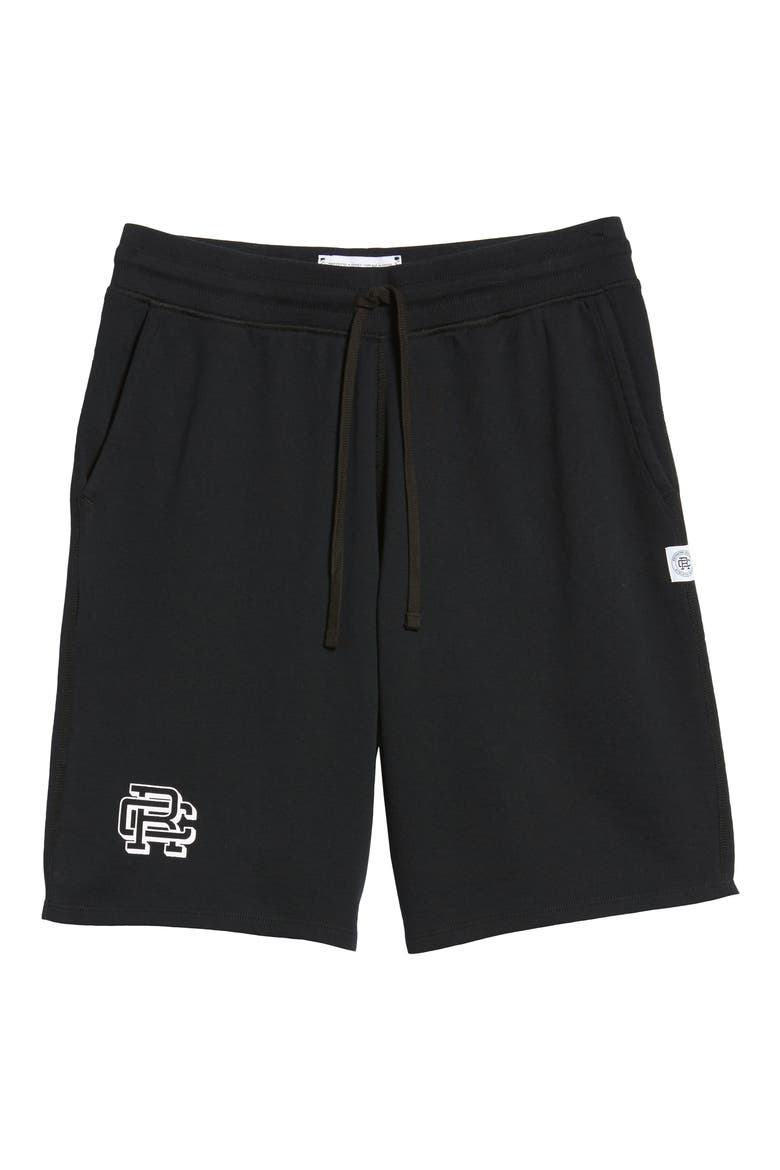 Shorts Lightweight Classic Fit Knit Shorts, Alternate, color, BLACK