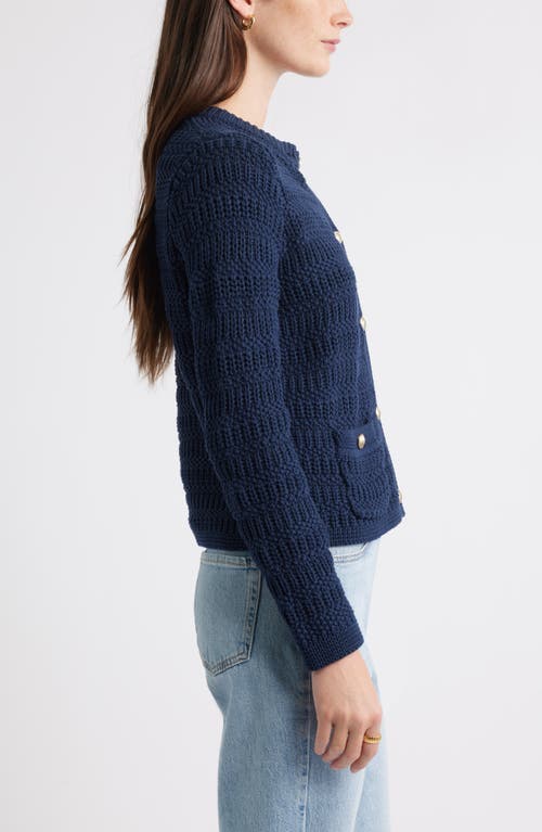 Caslonr Caslon(r) Textured Sweater Jacket