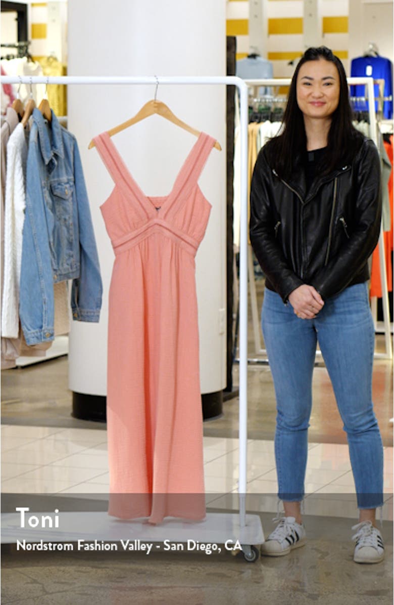 Taryn Cotton Midi Dress, sales video thumbnail