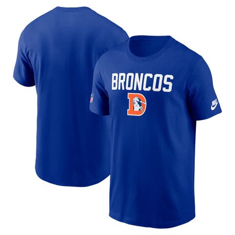Men's Nike Royal Denver Broncos Alt Pack Onside Conversion Performance T-Shirt