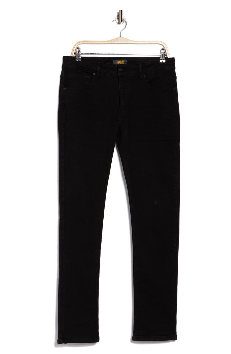 Roberto Cavalli Slim Fit Jeans, Alternate, color, Black