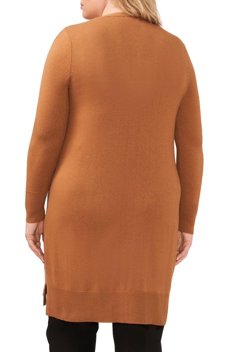 Halogen<sup>®</sup> Open Front Long Cardigan, Alternate, color, Desert Camel