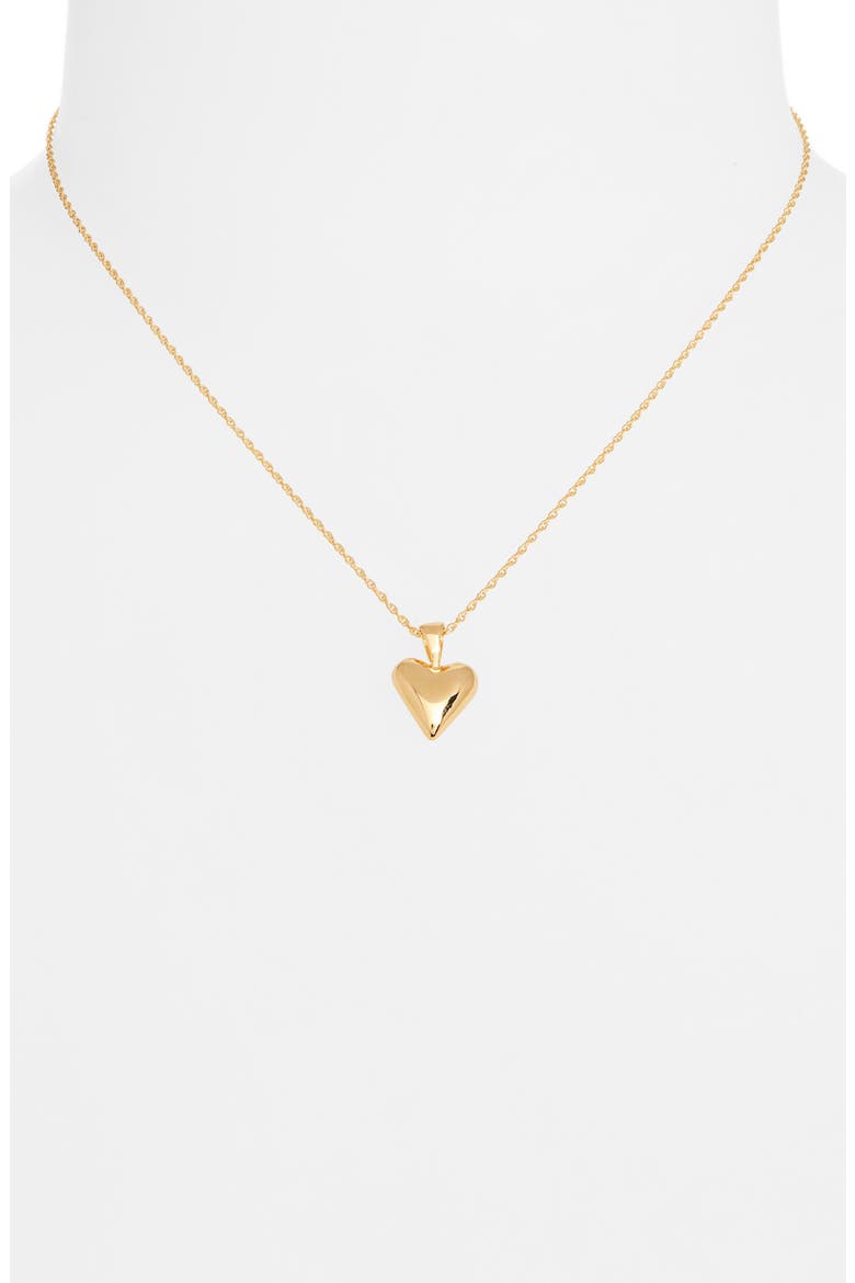 Tiny Heart Pendant Necklace, Alternate, color, 18K GOLD VERMEIL