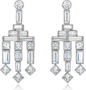 Mindi Mond Frenchie Diamond Chandelier Earrings