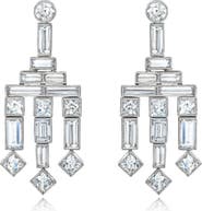 Mindi Mond Frenchie Diamond Chandelier Earrings