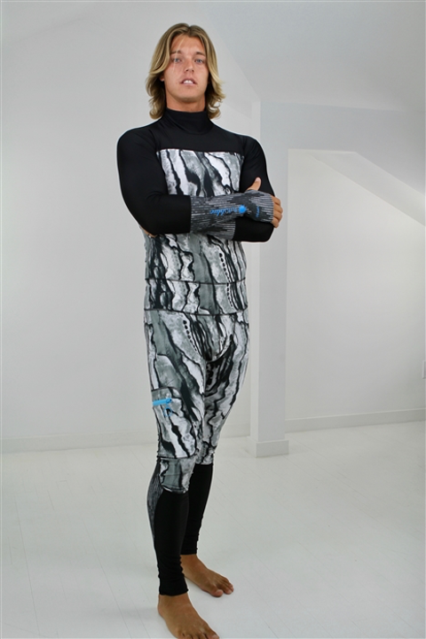 Men's Full-Body One-Piece Swimsuit - UPF 50+