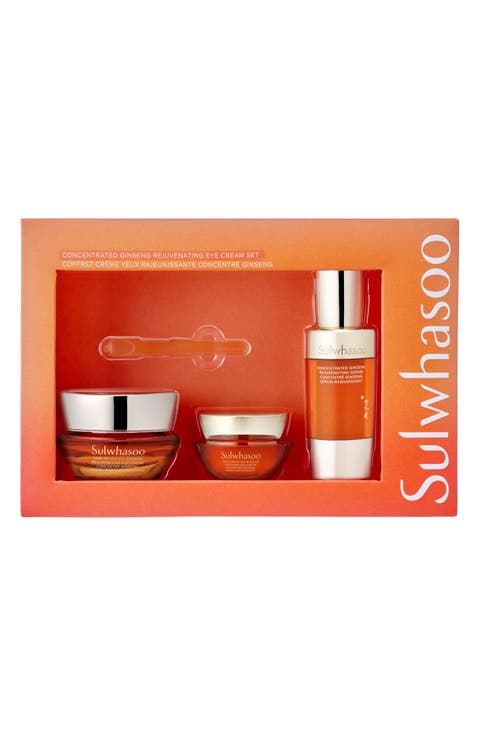 Concentrated Ginseng Rejuvenating Eye Cream Set (Limited Edition) $182 Value