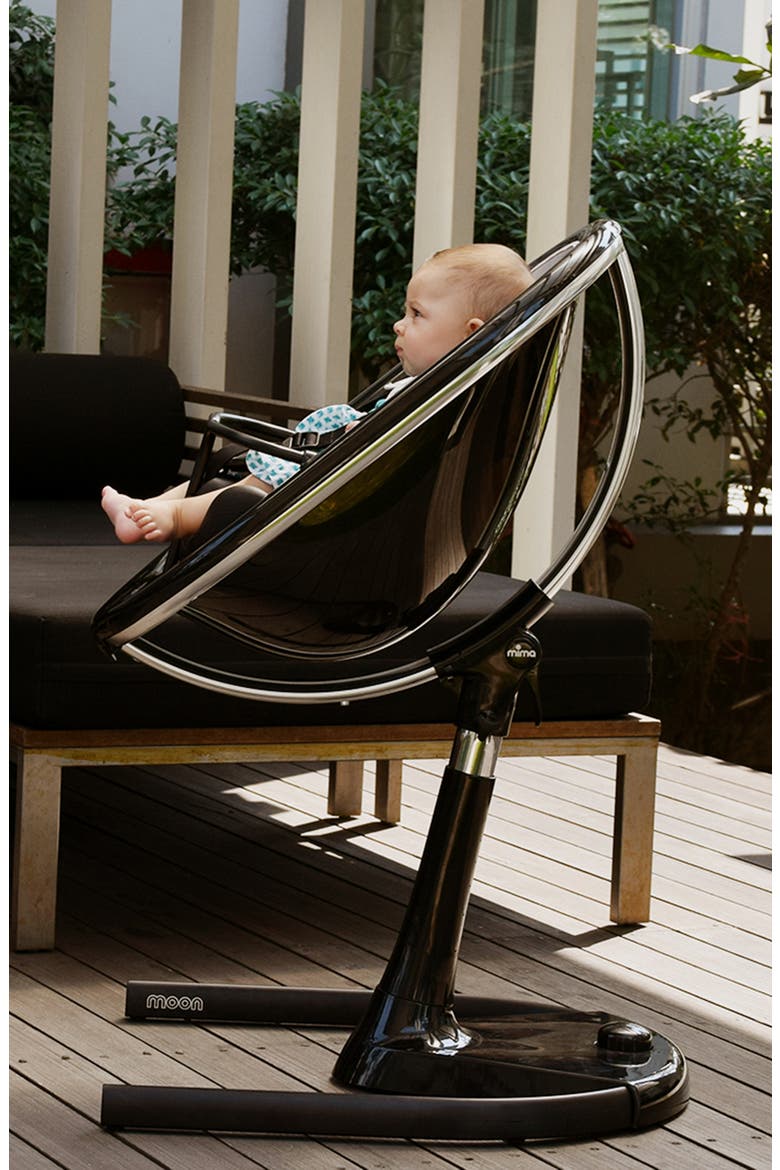 Moon Highchair Seat Pad, Alternate, color, AUBERGINE