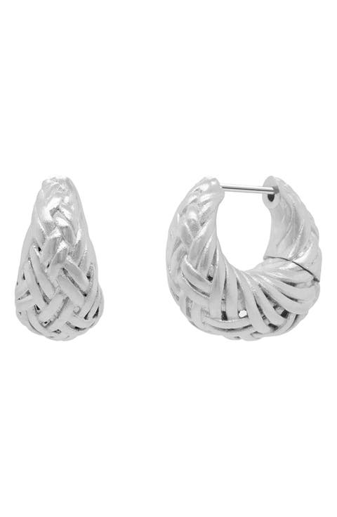 Cinta Huggie Hoop Earrings