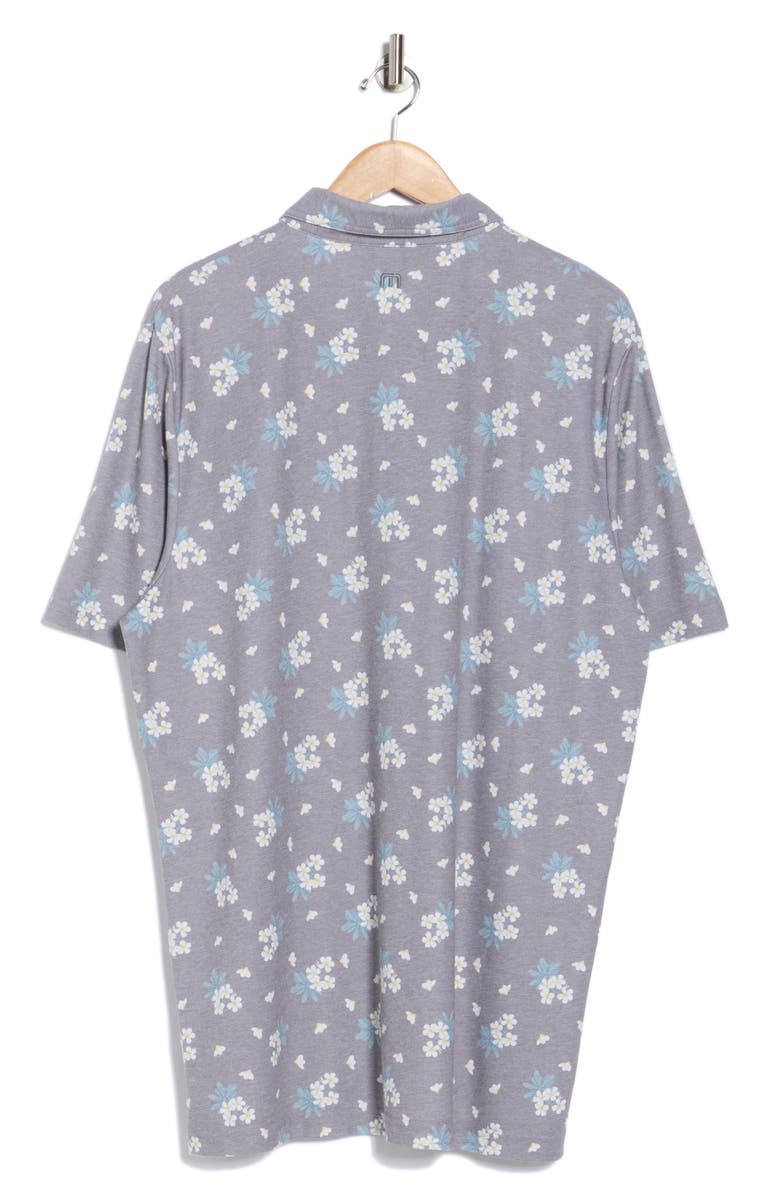 TravisMathew Arbor Wave Polo, Alternate, color, Heather Black