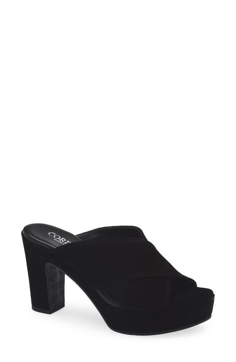 Teresa Platform Slide Sandal (Women)