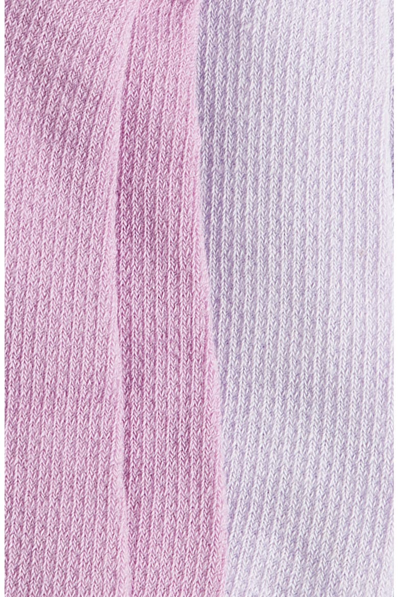 2-Pack Lace Trim Cotton Blend Socks, Alternate, color, VIOLET HAZE