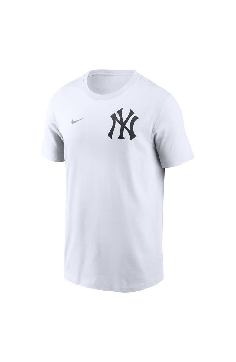 Nike Men's Nike White New York Yankees 2-Hit T-Shirt, Alternate, color, White