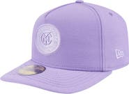 New Era Men's New Era Purple New York City FC Color Pack A-Frame 59FIFTY Fitted Hat