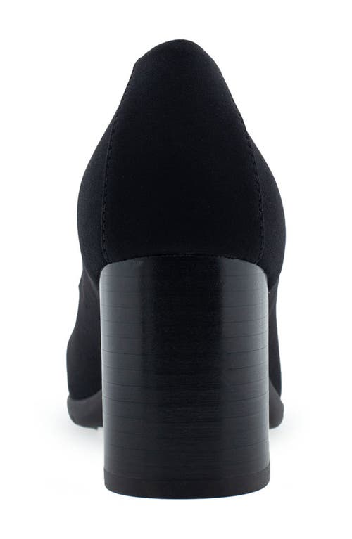 AEROSOLES AEROSOLES MIDNIGHT BLOCK HEEL PUMP