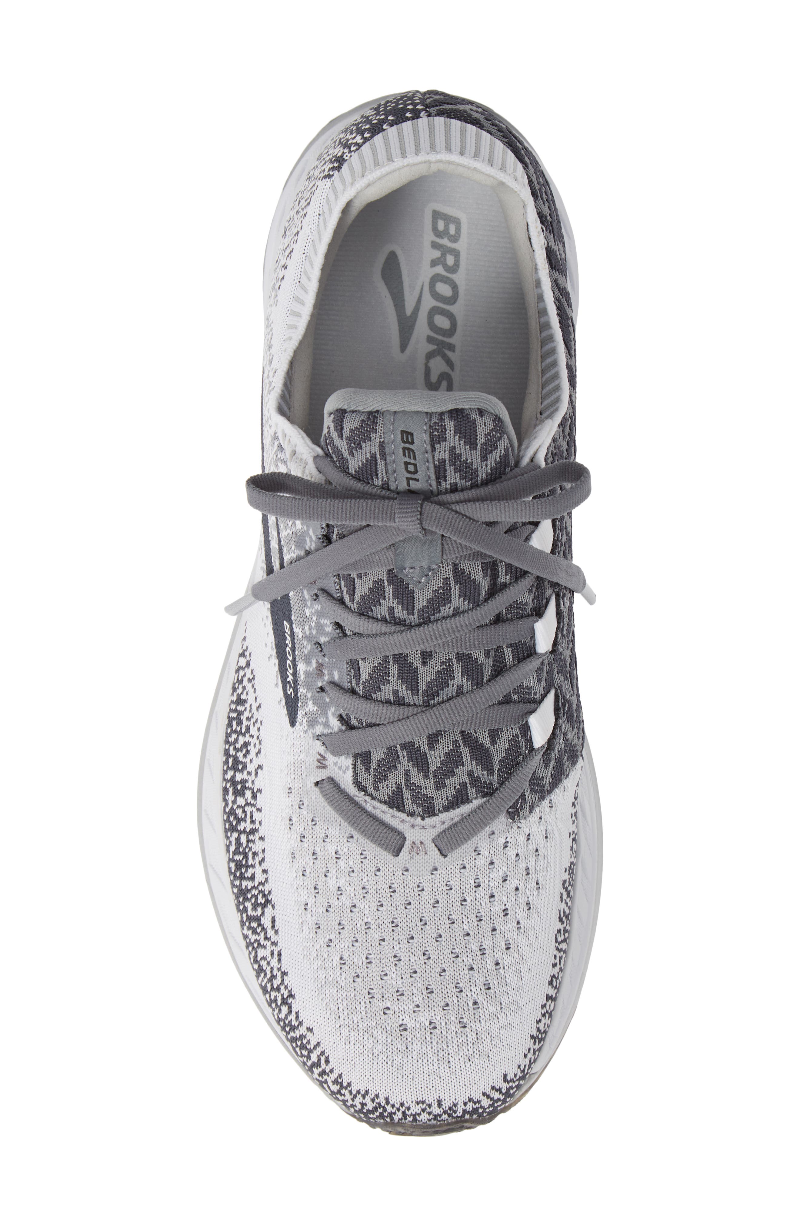 Bedlam Running Shoe, Alternate, color, GREY/ WHITE/ EBONY