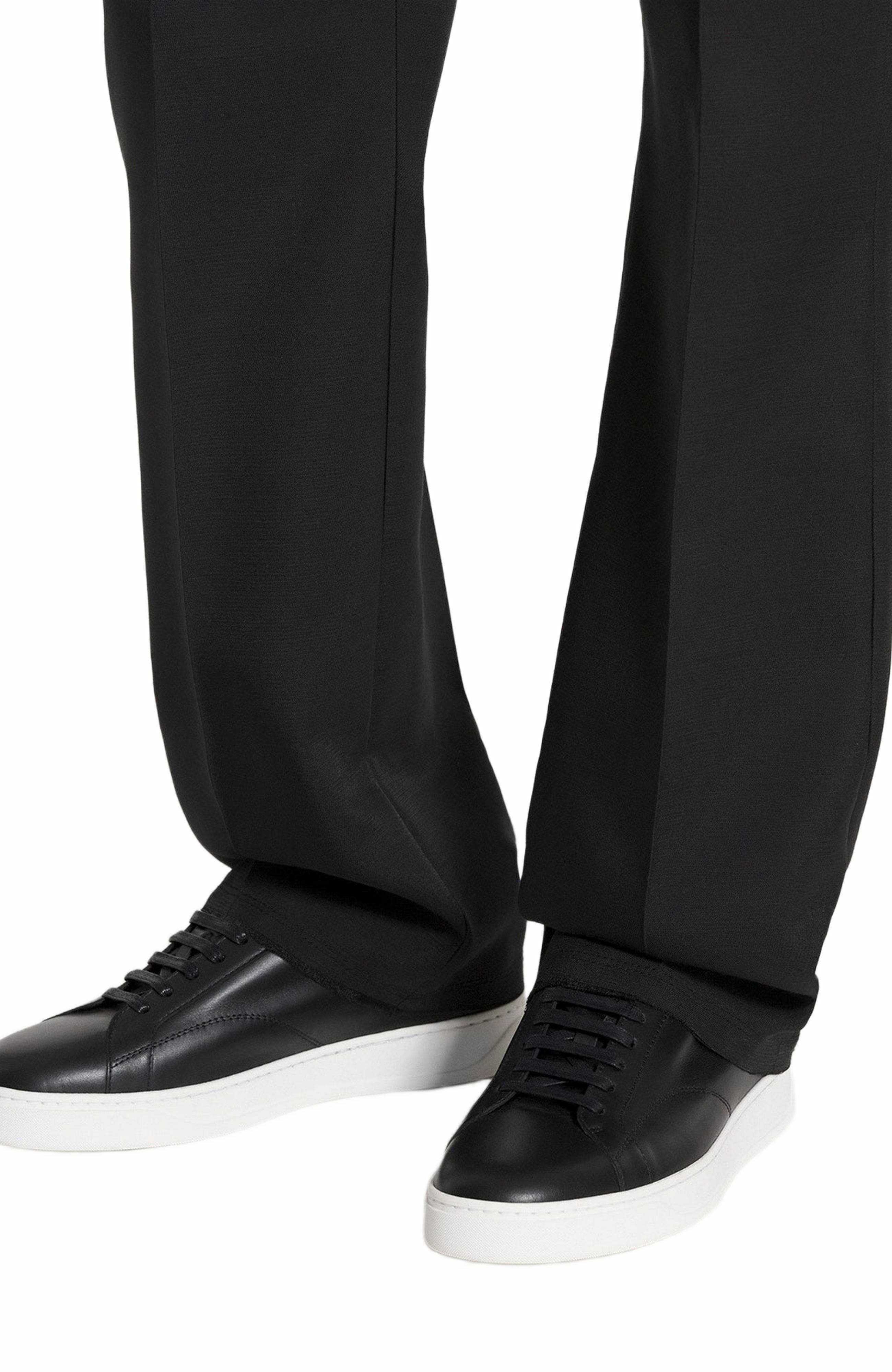 Lanvin Ddb0 Leather Sneakers, Alternate, color, 