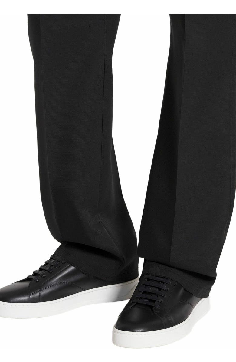 Lanvin Ddb0 Leather Sneakers, Alternate, color,