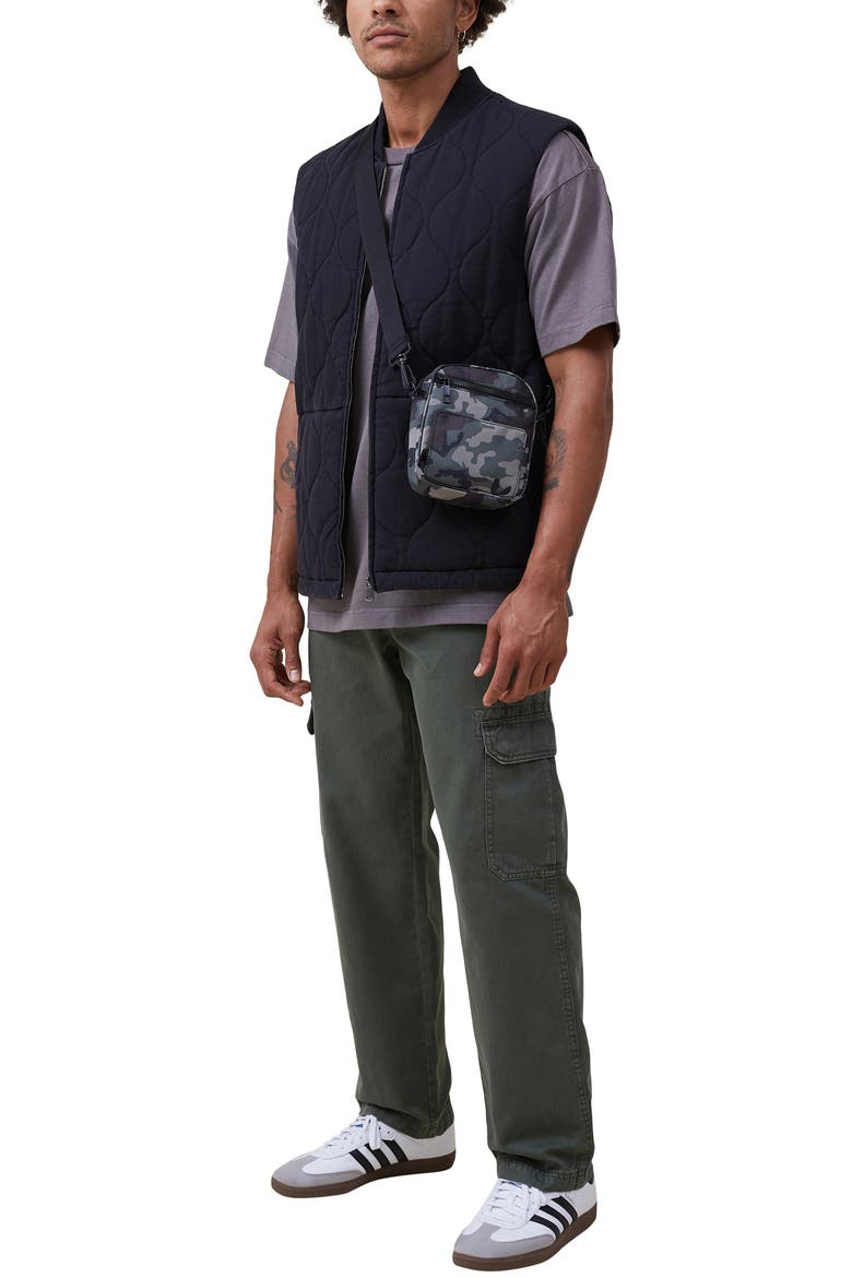 Tactical Cargo Pants, Main, color, VINTAGE ARMY GREEN HERRINGBONE