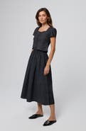 JUANA Juana Hemp Blend Maxi Skirt