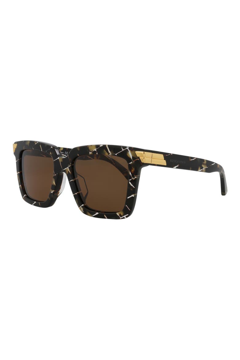 53mm Square Sunglasses, Alternate, color, HAVANA HAVANA BROWN
