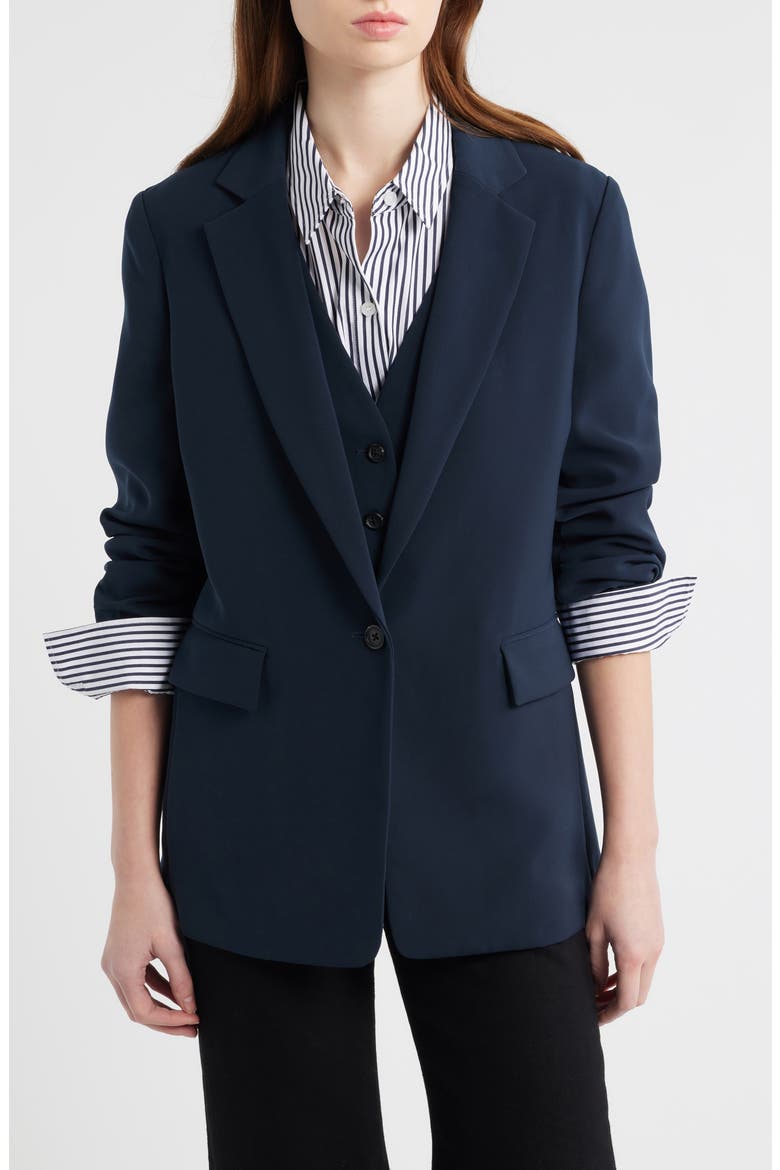Jennifer Slim Fit Vest & Blazer Set, Alternate, color, SAL