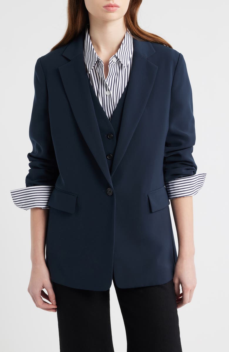 rag & bone Jennifer Slim Fit Vest & Blazer Set, Alternate, color, Sal