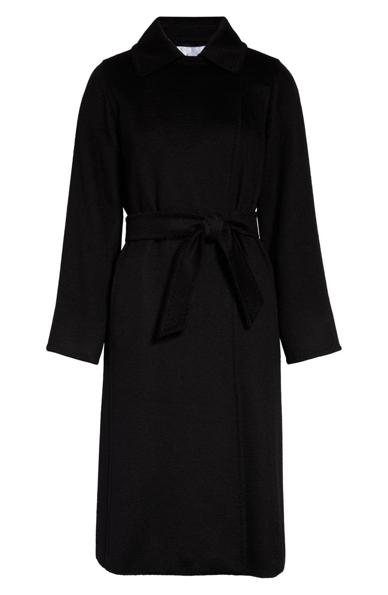 Max Mara Manuela Camel Hair Wrap Coat, Main, color, 