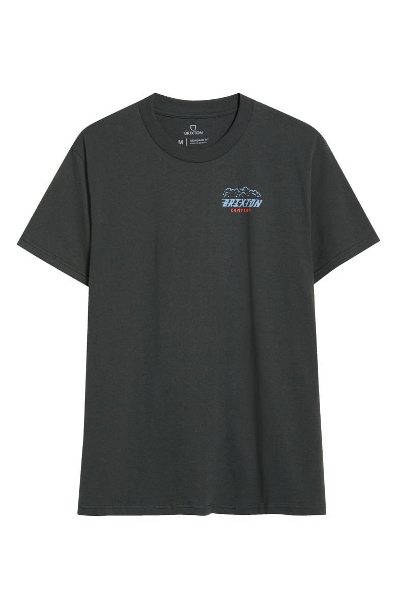 Brixton Bulldogger Graphic T-Shirt, Main, color, Vintage Black