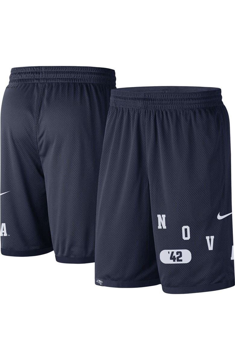 Nike Men's Nike Navy Villanova Wildcats Wordmark Performance Shorts, Main, color, 