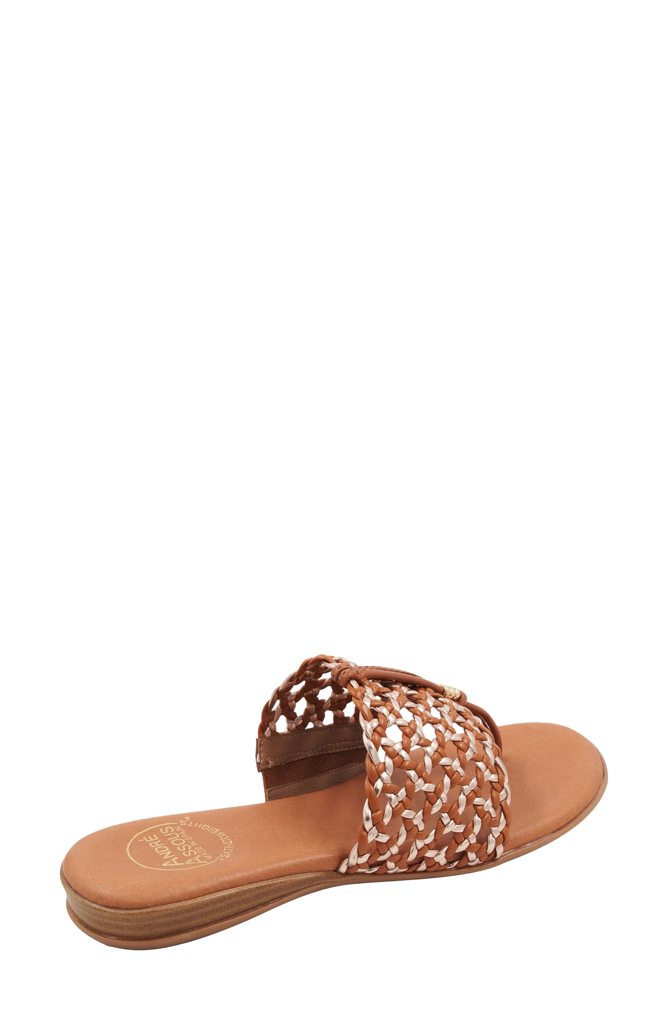 André Assous Nice Woven Sandal, Alternate, color, 