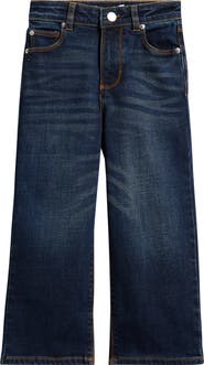 Reiss Kids' Scarlett Wide Leg Jeans