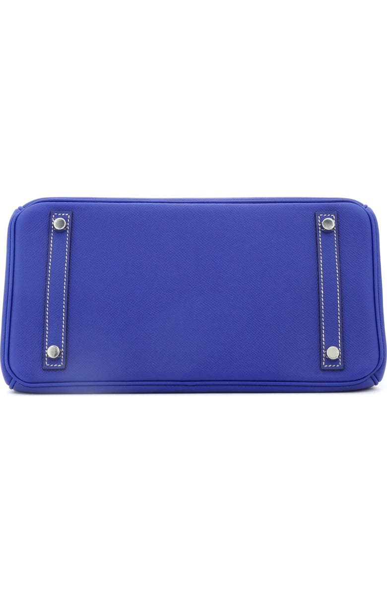 Pre-Owned Hermes Candy Birkin Bag Epsom 30, Alternate, color, Bleu Electrique/Bleu Mykonos