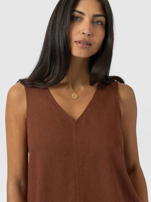 Saint + Sofia Corinne V Neck Tunic