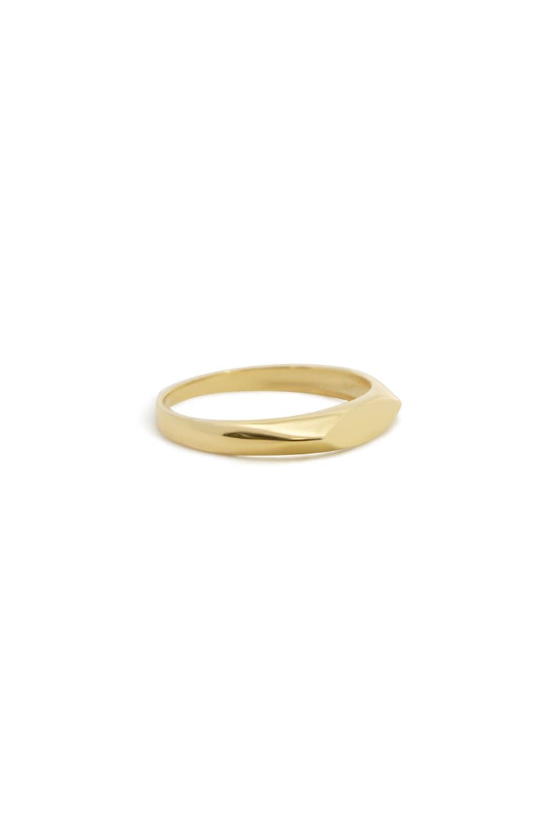 Marquise Signet Ring, Alternate, color, Yellow Gold