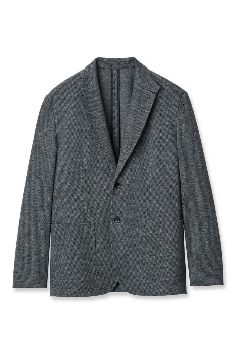 Becker Knit Sport Coat, Alternate, color, GREY