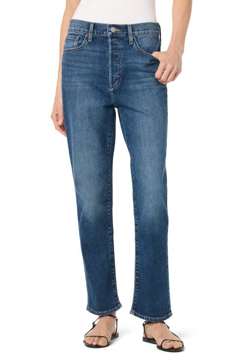OG High Waist Ankle Slim Straight Leg Jeans (China)