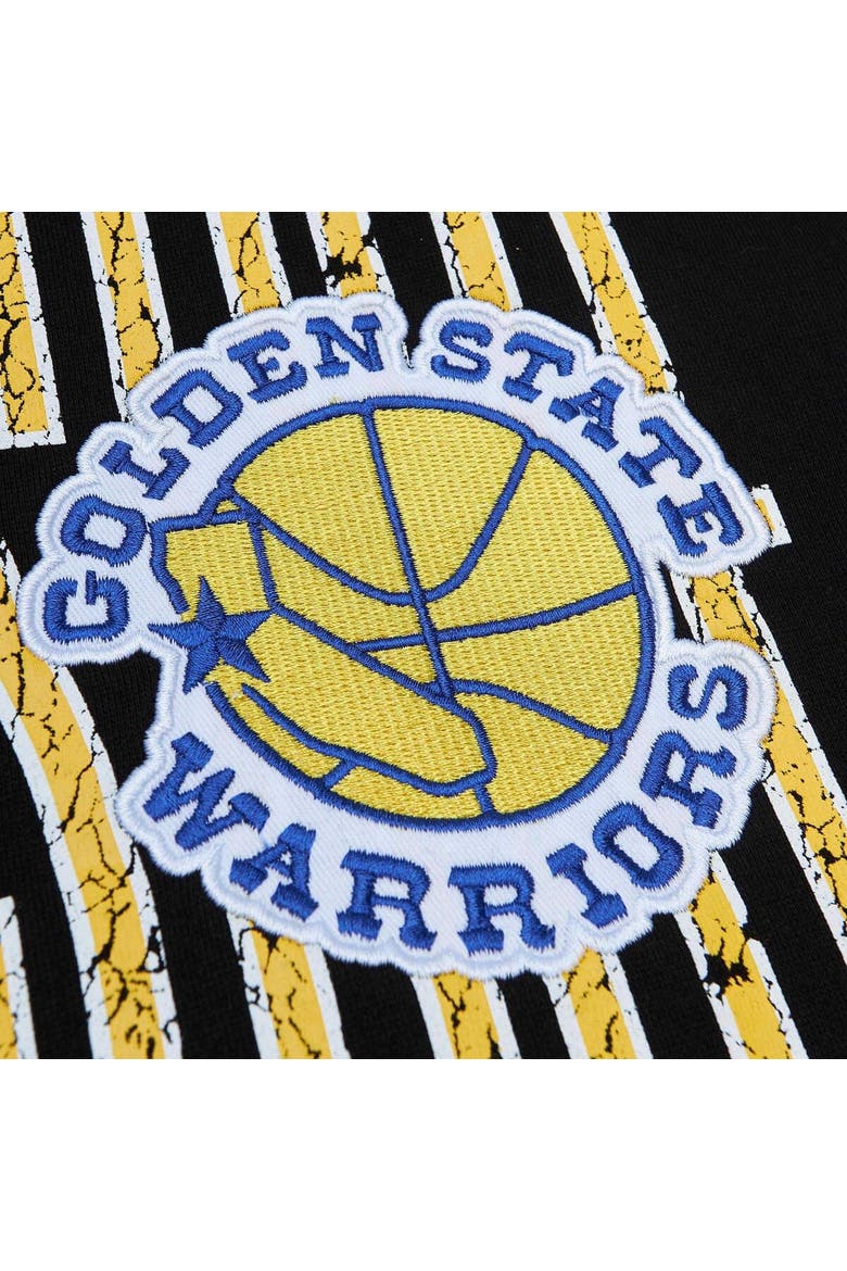 Men's Mitchell & Ness Black Golden State Warriors Hardwood Classics OG 2.0 Pullover Hoodie, Alternate, color, Black