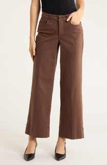 Teresa High Waist Wide Leg Ankle Jeans