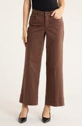 NYDJ Teresa High Waist Wide Leg Ankle Jeans