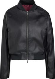 adidas Originals SST Faux Leather Track Jacket
