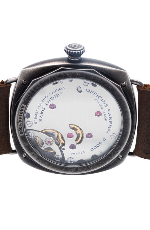 Watchfinder & Co. Panerai 2024 Radiomir California Leather Strap Watch, 45mm