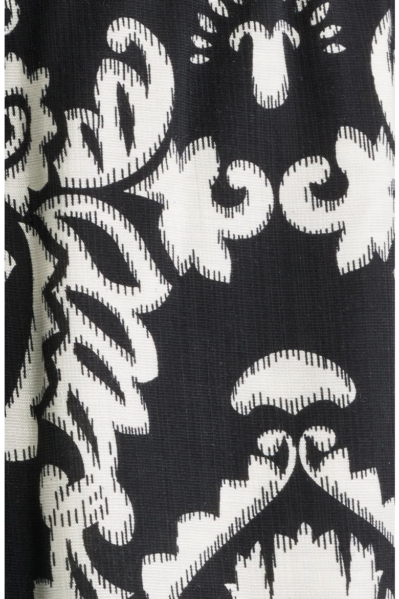 Xander Print Shorts, Alternate, color, BLACK