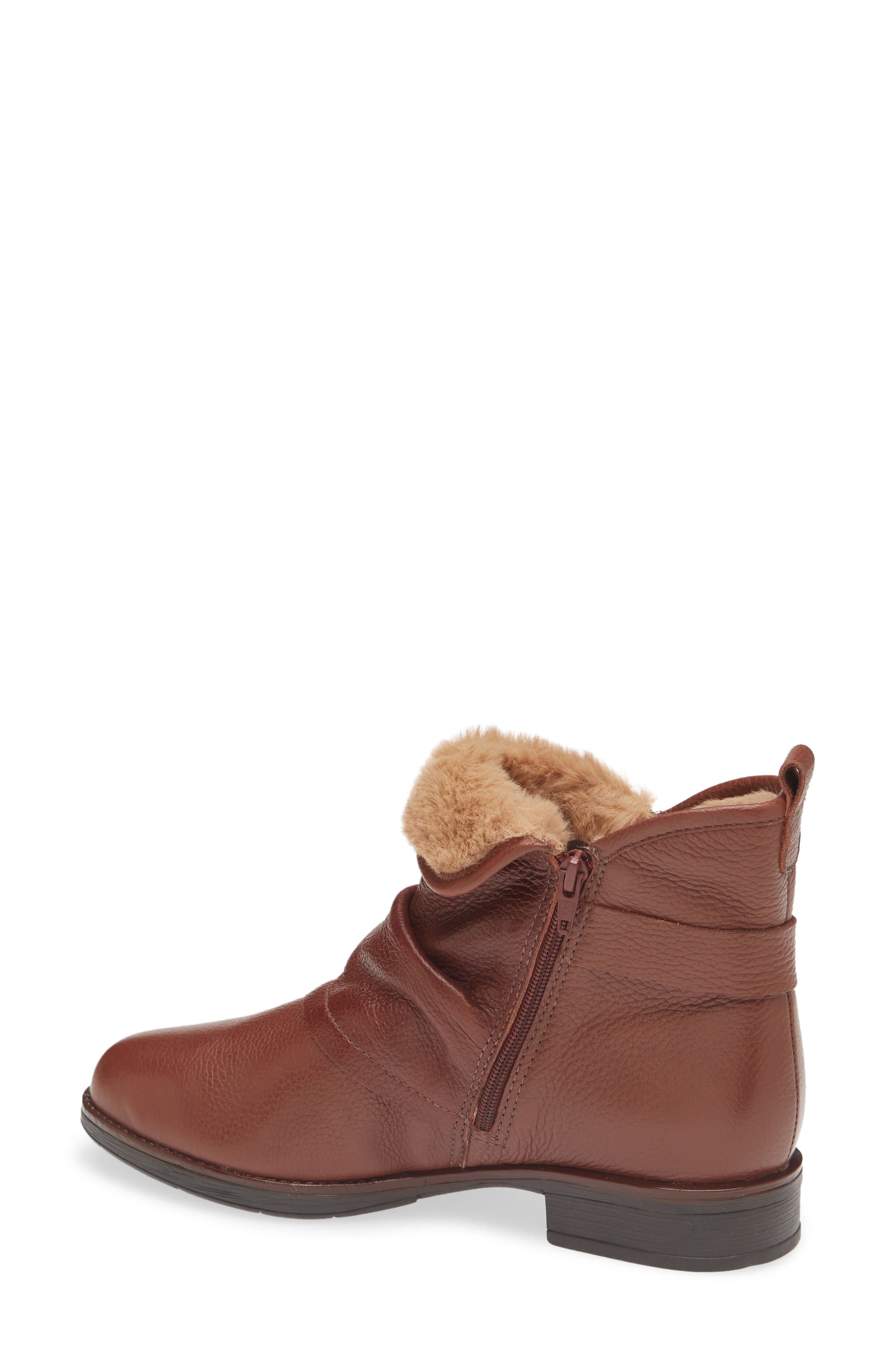 Fuzzy Lining Bootie, Alternate, color, CONHAQUE 26