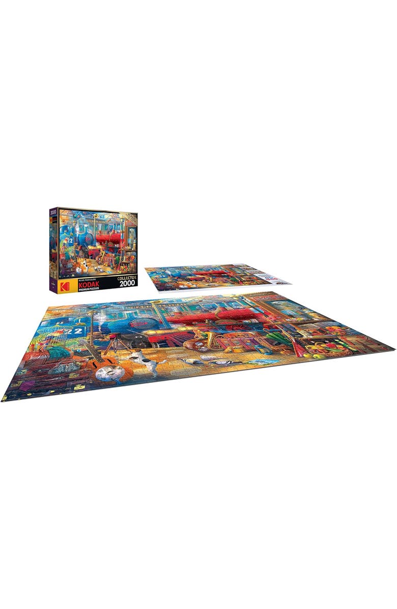 CRA-Z-ART Roseart, Train Station 2000 Piece Puzzle, Alternate, color, Multicolored
