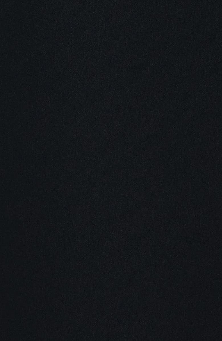 Tahari ASL Side Knot Scuba Crepe Jumpsuit, Alternate, color, Black