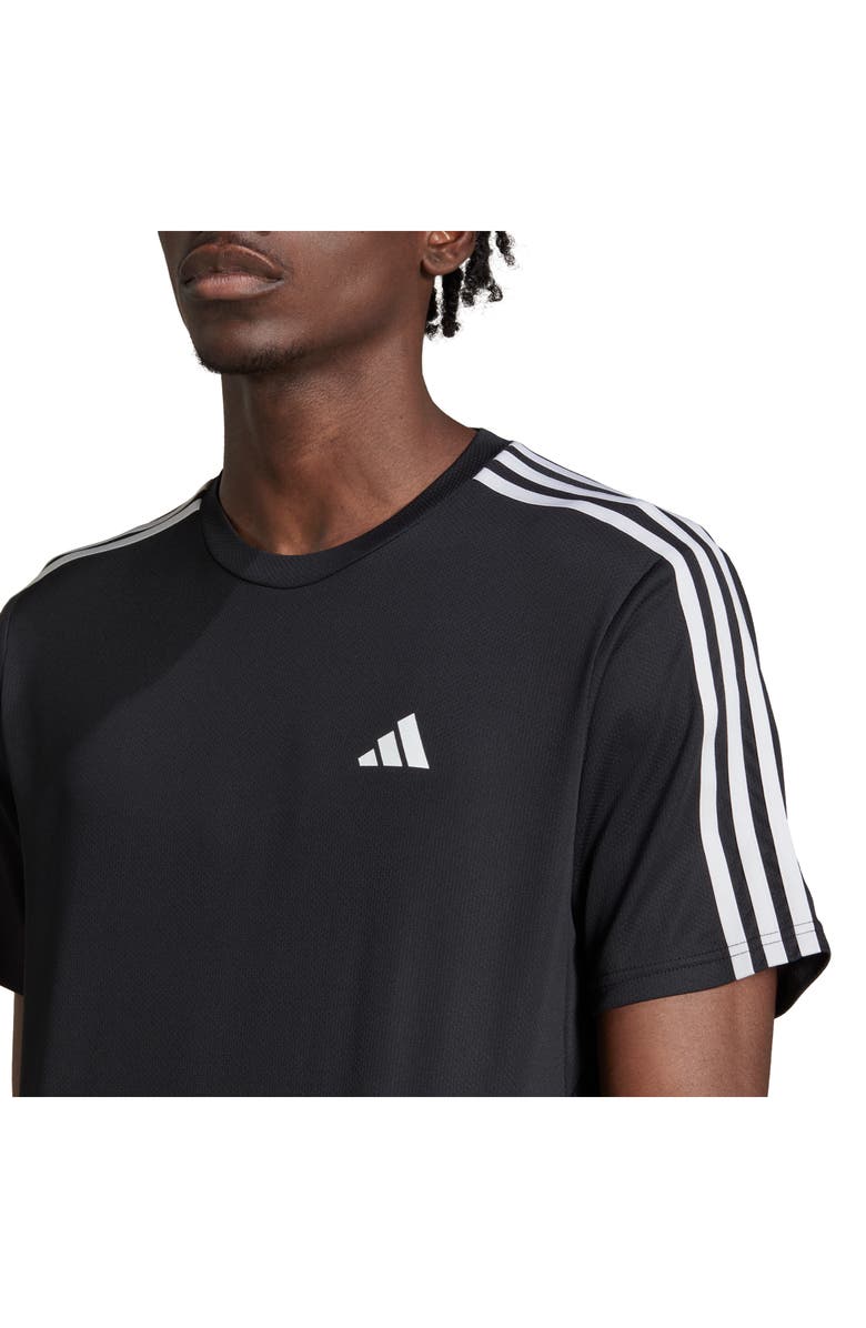 adidas Train Base 3-Stripe T-Shirt, Alternate, color,