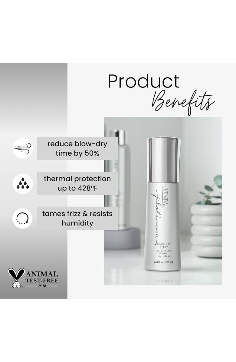 KENRA Platinum Blow-Dry Spray 1.7 oz, Alternate, color, N/A