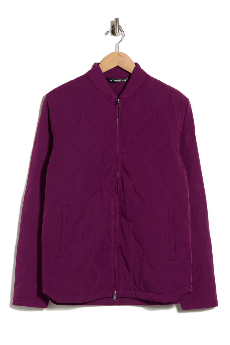 Come What May Quilted Jacket, Main, color, CLARET