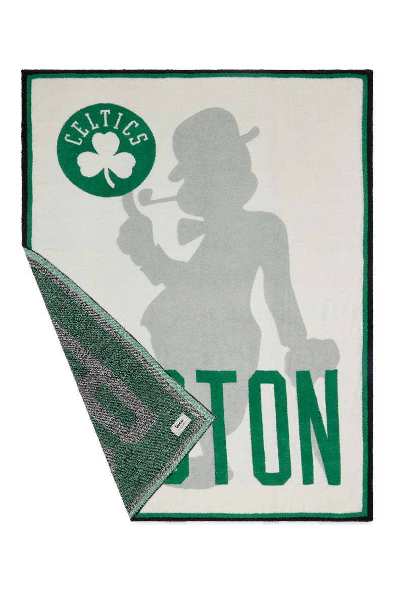 CozyChic® Boston Celtics Throw Blanket, Alternate, color, PEARL MULTI